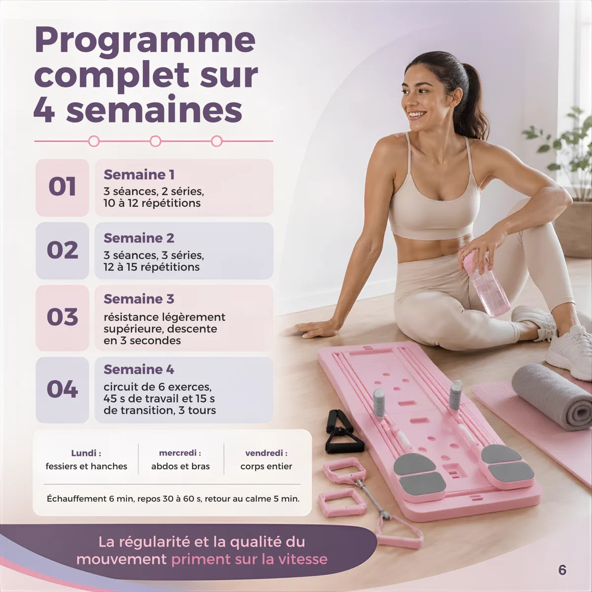Programme sur 4 semaines
