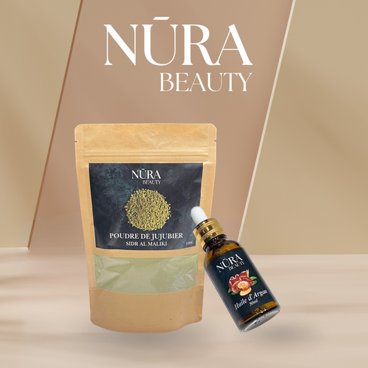 Poudre de Jujubier extra fine + Huile d’Argan pure 50ml