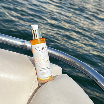 Huile sèche, aux paillettes de nacres minérales✨🐚   100% Naturelle🍃 50ml