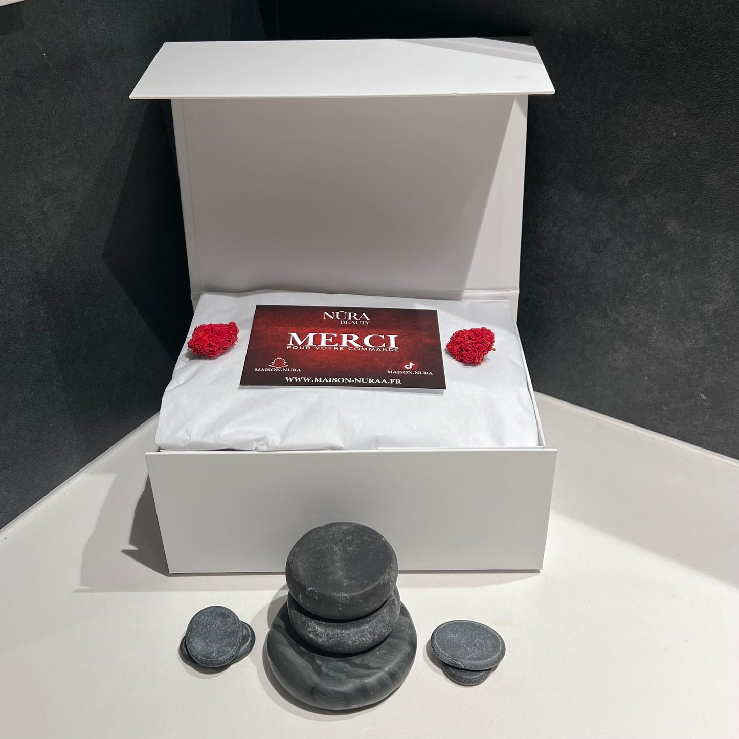 Coffret Apaisement Orientale Full Set -Encens à la gomme arabique et Fleurs de Grenadiers