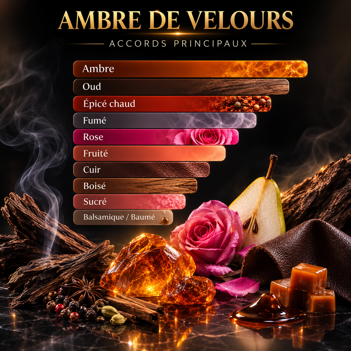 Ambre de velours Homme 50ml